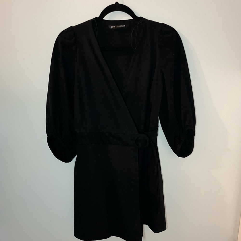 Zara faux suede romper